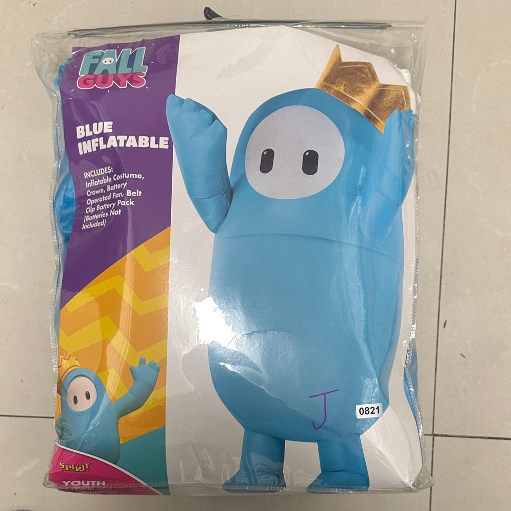 Spirit Blue Inflatable Kids Costume